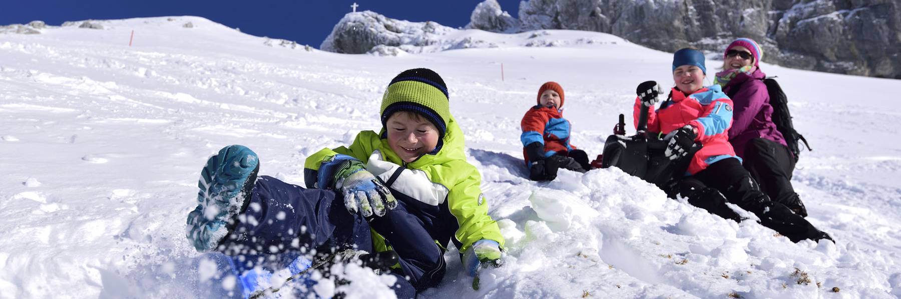 Familienurlaub in der Karwendelregion im Winter